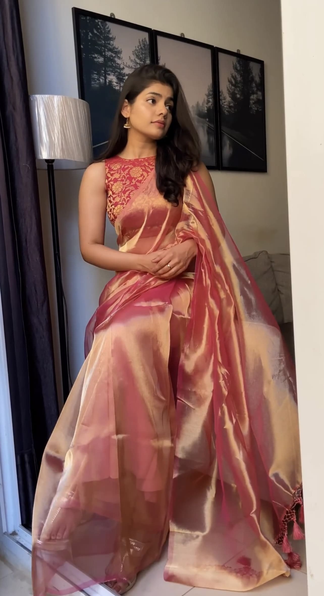 Elegance of Tissue Silk Sarees: A Delicate Marvel of Indian Fashion -  Sanskriti Cuttack