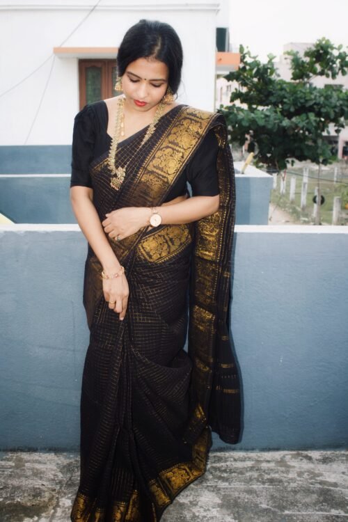 Madura - Sungudi black - Image 3