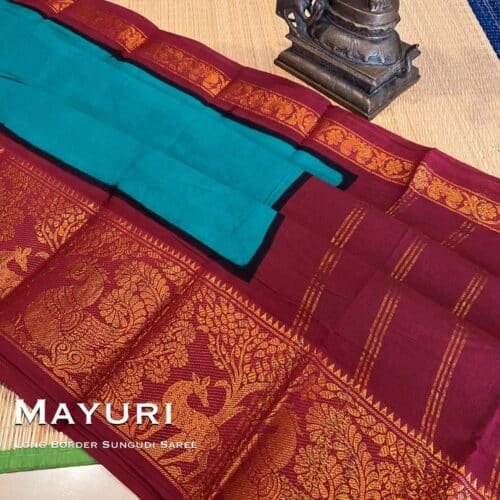 Mayuri - Sungudi cotton - Image 11