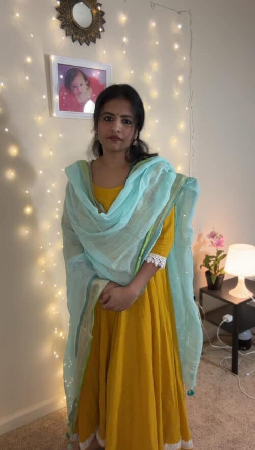Maya - yellow (only Anarkali) - Image 3