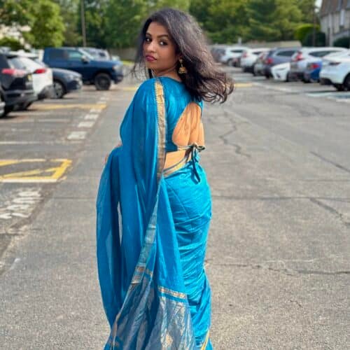 Lilly - Mangalagiri cotton saree